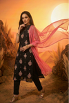 KIMORA Embellished Sleeveless Shalwar Kameez SIDE AI