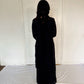 Sheeba  Black  Silk Blend Embroidered Kurta Palazzo Set
