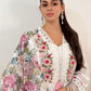 AARA  Embroidered Elegance Kurta Set with Dupatta Front Close Up