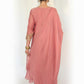 ALIA Pink Mul Chanderi Embroidered Anarkali Suit back 