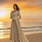AMIRA Cream  Floral Embroidered Anarkali Suit Set SIDE  AI 