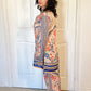  Ethnic Floral Printed Co-Ord Kurta And Trouser Set  side view 