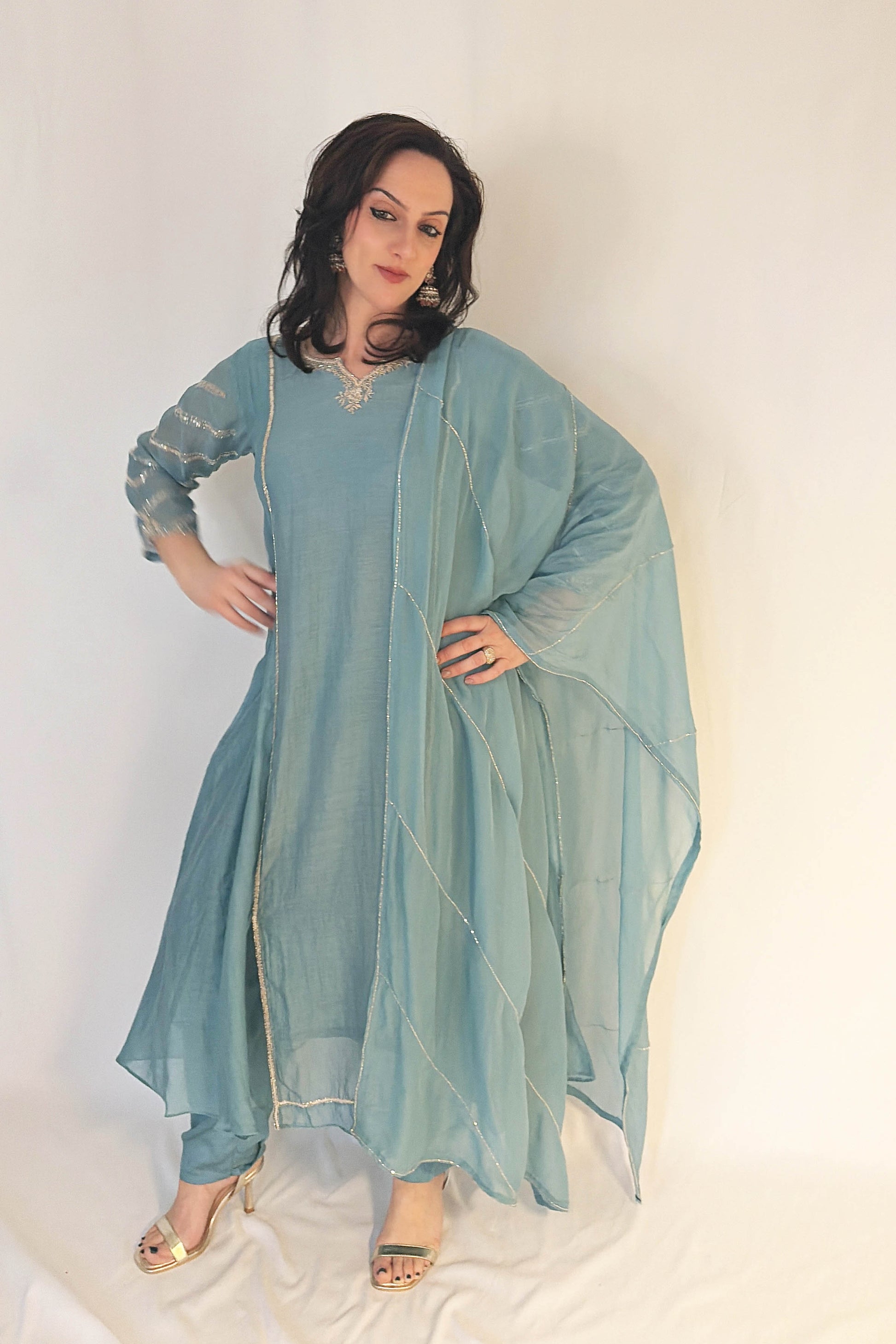 IMAN_Pale_Blue_Mul_Chanderi_Embellished_Suit_Set_ outfit