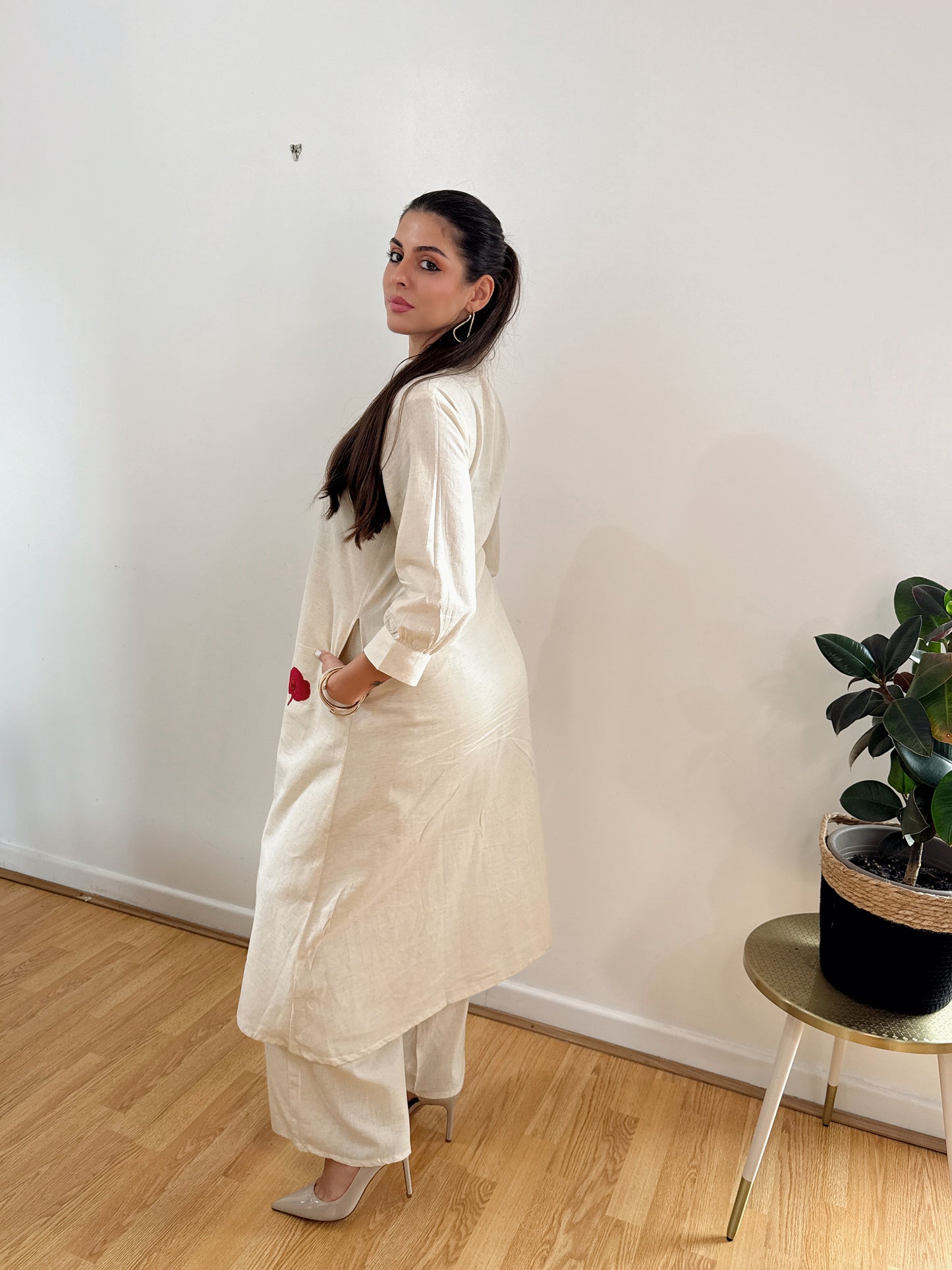 ROSA – Pure Cotton Kurta & Palazzo Set