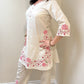 SIA Floral Embroidered Cotton Kurta and Palazzo Set