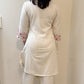 SIA Floral Embroidered Cotton Kurta and Palazzo Set