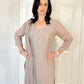 Aurelia Silk Blend Embroidered Kurta Palazzo Set
