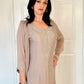 Aurelia Silk Blend Embroidered Kurta Palazzo Set