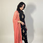 KIMORA Embellished Sleeveless Shalwar Kameez Side
