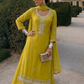 LIA ai front PALAZZO EMBROIDERED SUIT 