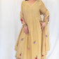 NOOR_Beige_Mul_Chanderi_Embroidered_Anarkali_Suit_Set_Ethnic_Wear  Radiant Pose 