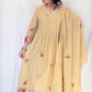 NOOR Beige Mul Chanderi Embroidered Anarkali  Suit Set  Floral