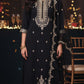 RHEA Black Pearl and Zari Embroidered Silk Blend Suit Set