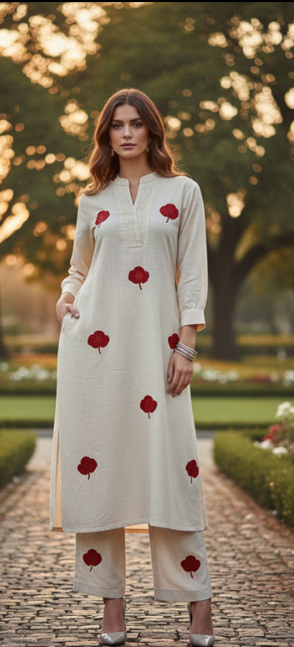 ROSA – Pure Cotton Kurta & Palazzo Set