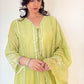 REEM_Elegant_Green_Embroidered_Anarkali_3_Piece_Set Outfit Closer Image