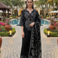 RIDHI Black Bandhani Tie Dye Kurta Trousers Suit Set