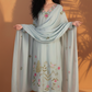 RIMSHA_Baby_Blue_Pure_Banaras_Mul_Chanderi_Suit_Set Front Side Outfit
