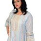 Rania Blue  top part