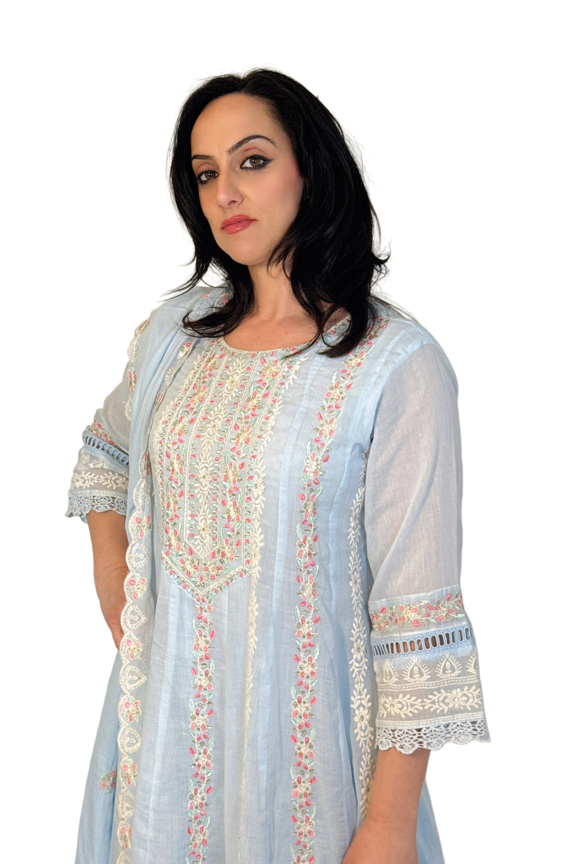 Rania Blue  top part