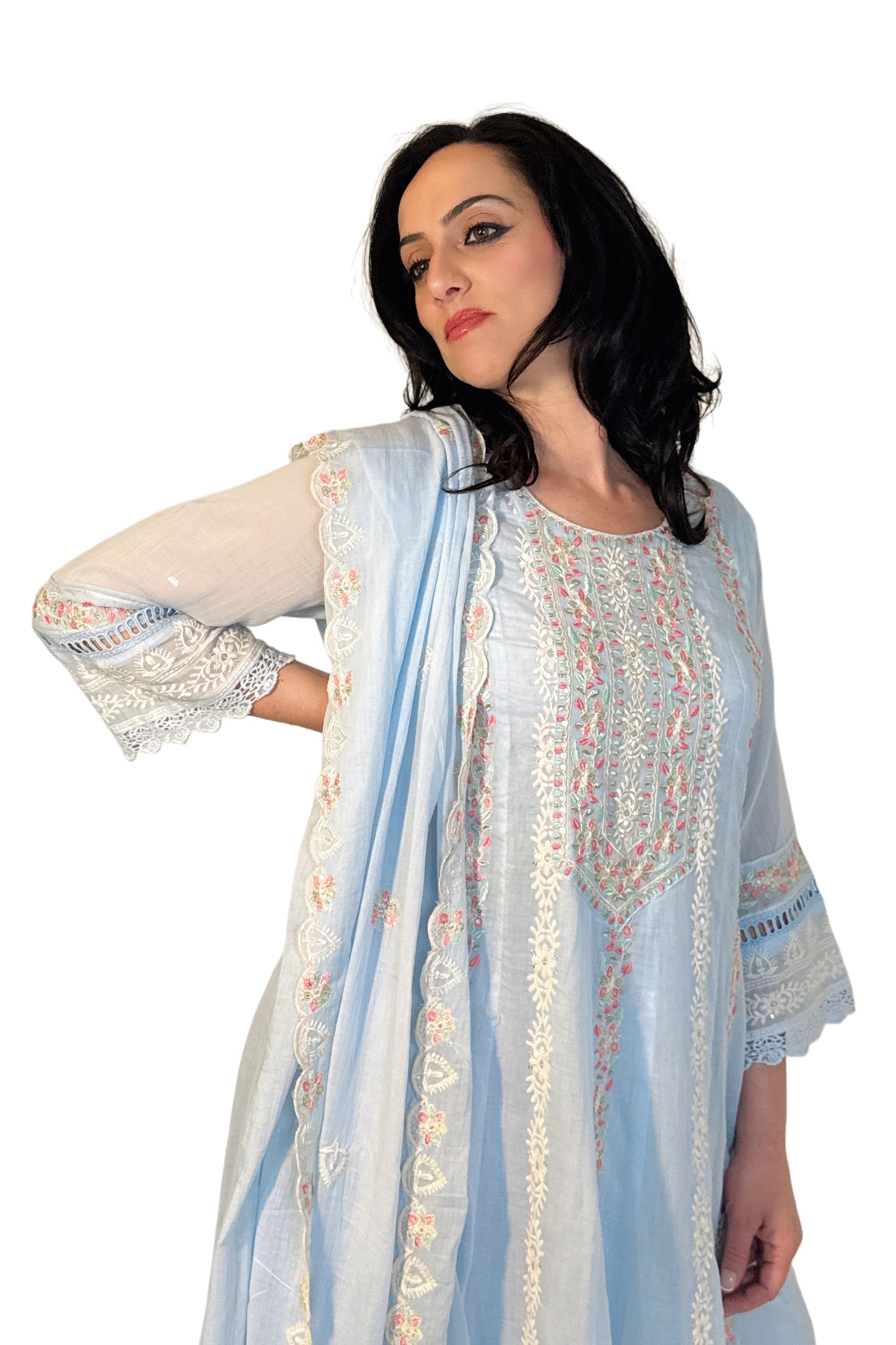 Rania Blue  top part 2