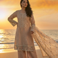 SEERAT  Blush Luxury Embroidered Set  With Palazzo