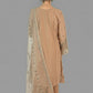 SEERAT  Blush Luxury Embroidered Set  With Palazzo back 