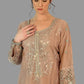 SEERAT  Blush Luxury Embroidered Set  With Palazzo close up 