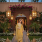 SEERAT_Yellow_Luxury_Embroidered_Suit_Set_With_Palazzo Outfit