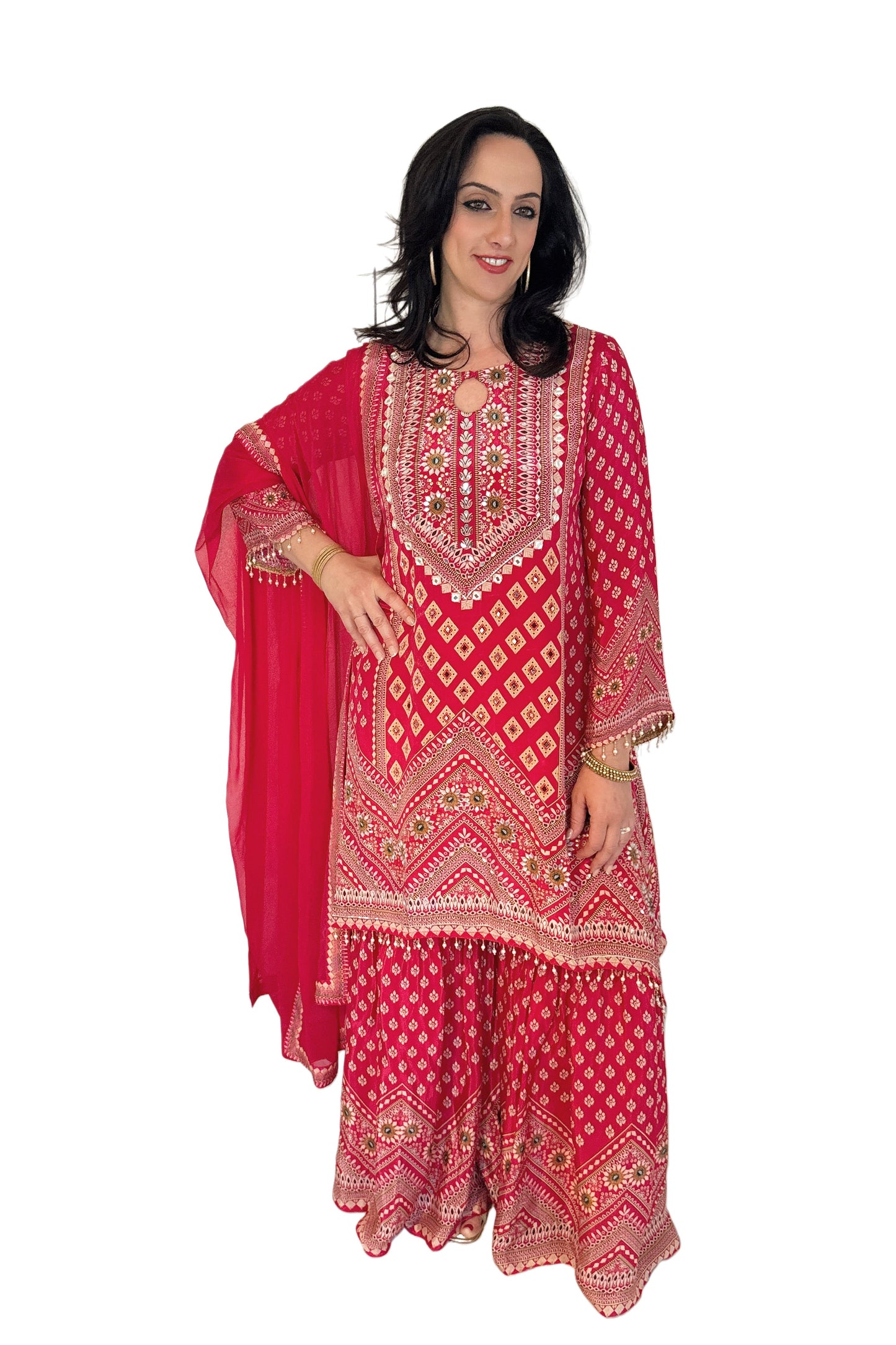 Tamanna front outfit  and side 