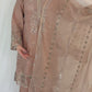 SEERAT  Blush Luxury Embroidered Set  With Palazzo video 