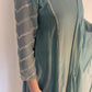 IMAN  Pale Blue Mul Chanderi Embellished 3PC Suit Set