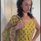 Avni Yellow Sleeveless Printed Kurta And Trouser Suit Set
