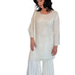 zarin white outfit
