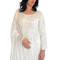 zarin white outfit closer look top part