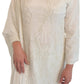 zarin white top part detail