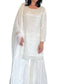 zarin white whole outfit 